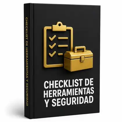 Checklist de herramientas, seguridad y atención
